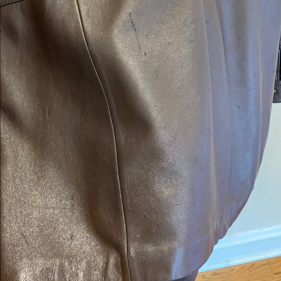 Exit USA XL genuine leather coat - Picture 3 of 3